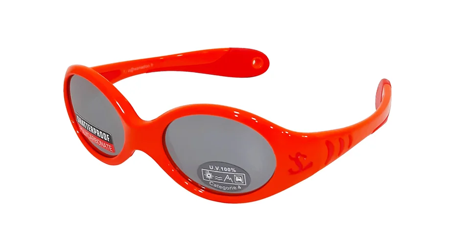 GAFAS SOL BEBÉ 24-48 MESES NARANJA LENTE ESPEJO